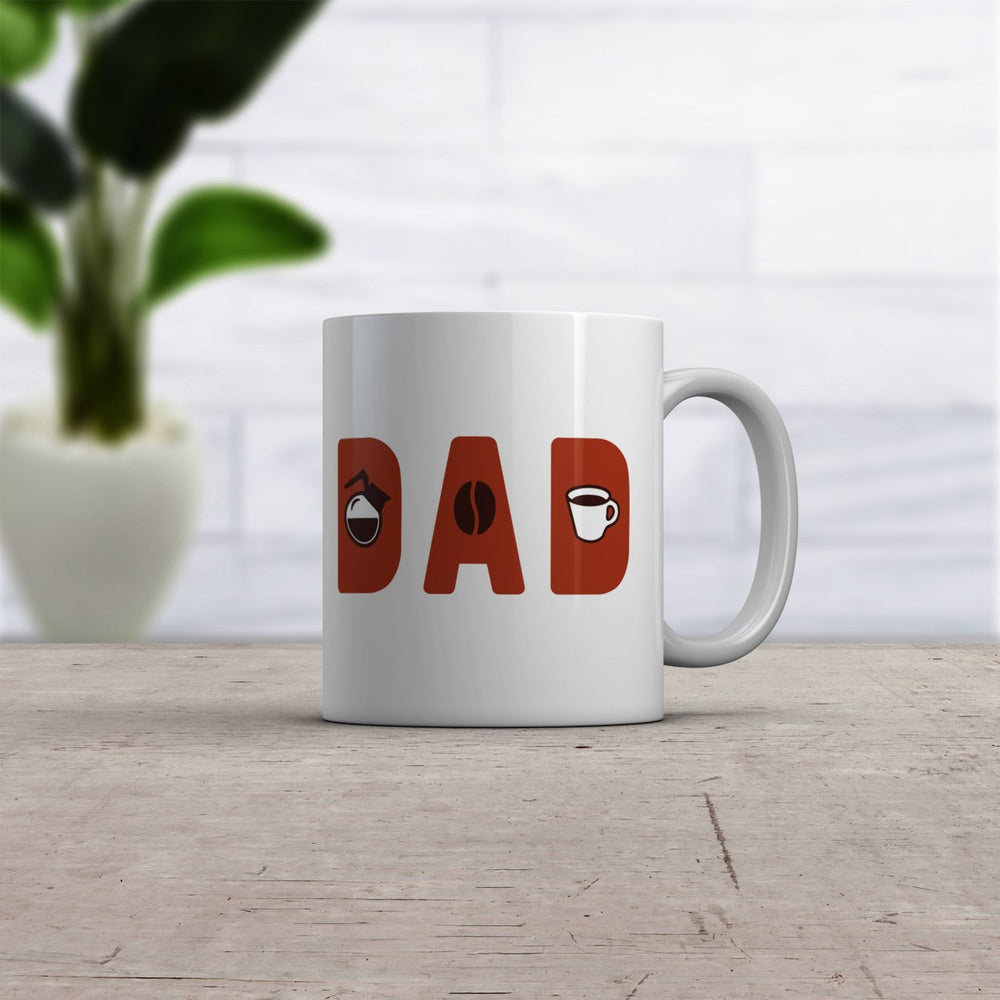 Dad Coffee Mug Funny Cool Fathers Day Coffee Bean Roast Novelty Cup-11oz Image 2