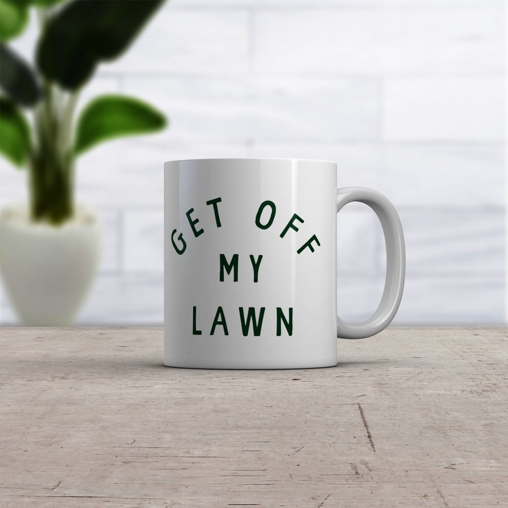 Get Off My Lawn Mug Funny Sarcastic Fathers Day Gift Mowed Yard Novelty Cup-11oz Image 2