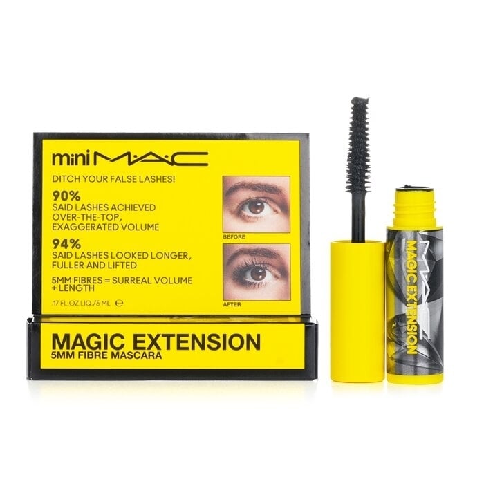 MAC - Magic Extension 5mm Fibre Mascara (Mini) - # Extensive Black(5ml/0.17oz) Image 2
