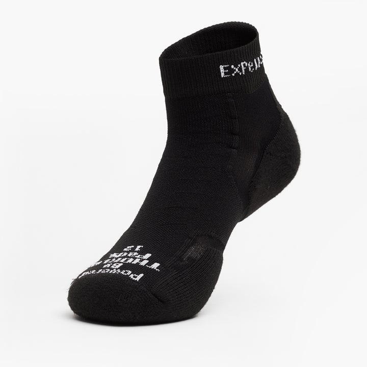 Thorlos Unisex Experia Techfit Light Cushion Ankle Socks Black XCMU-066 Image 1