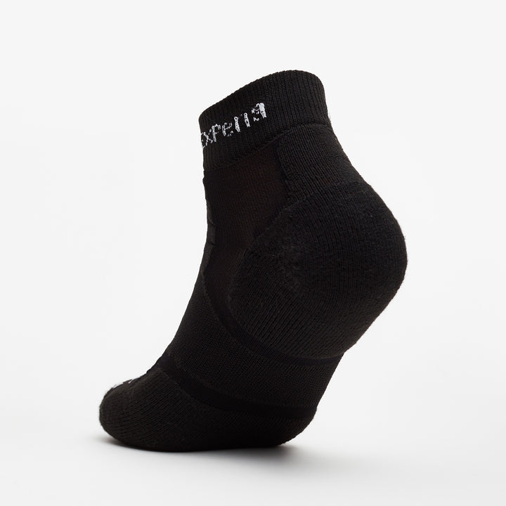 Thorlos Unisex Experia Techfit Light Cushion Ankle Socks Black XCMU-066 Image 2