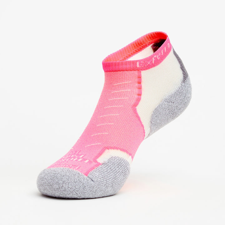 Thorlos Experia Light Cushion Low Cut Socks Electric Pink XCCU-199 Unisex Image 1