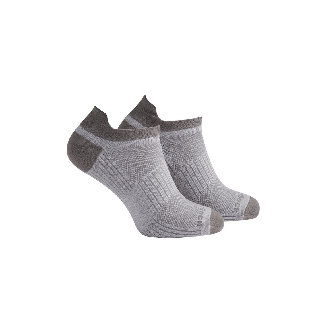 Wrightsock Unisex Coolmesh II Tab Socks Titanium - 803.5801  titanium Image 1