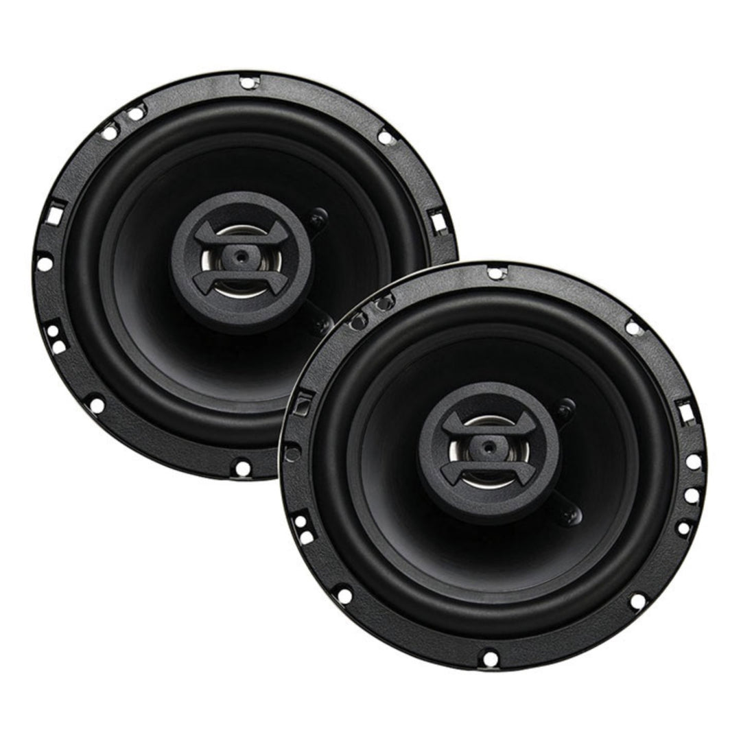 (Set of 3) Hifonics ZS65CXS Zeus Series 6.5" 2-Way 300W Slim Car Audio Speakers (Pair) Image 2