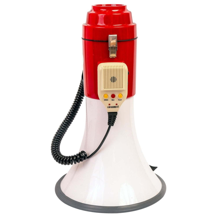 Megaphone Speakers Blow Horn Pro Loud Speaker Bullhorn Handheld Siren Voice Recording Image 1