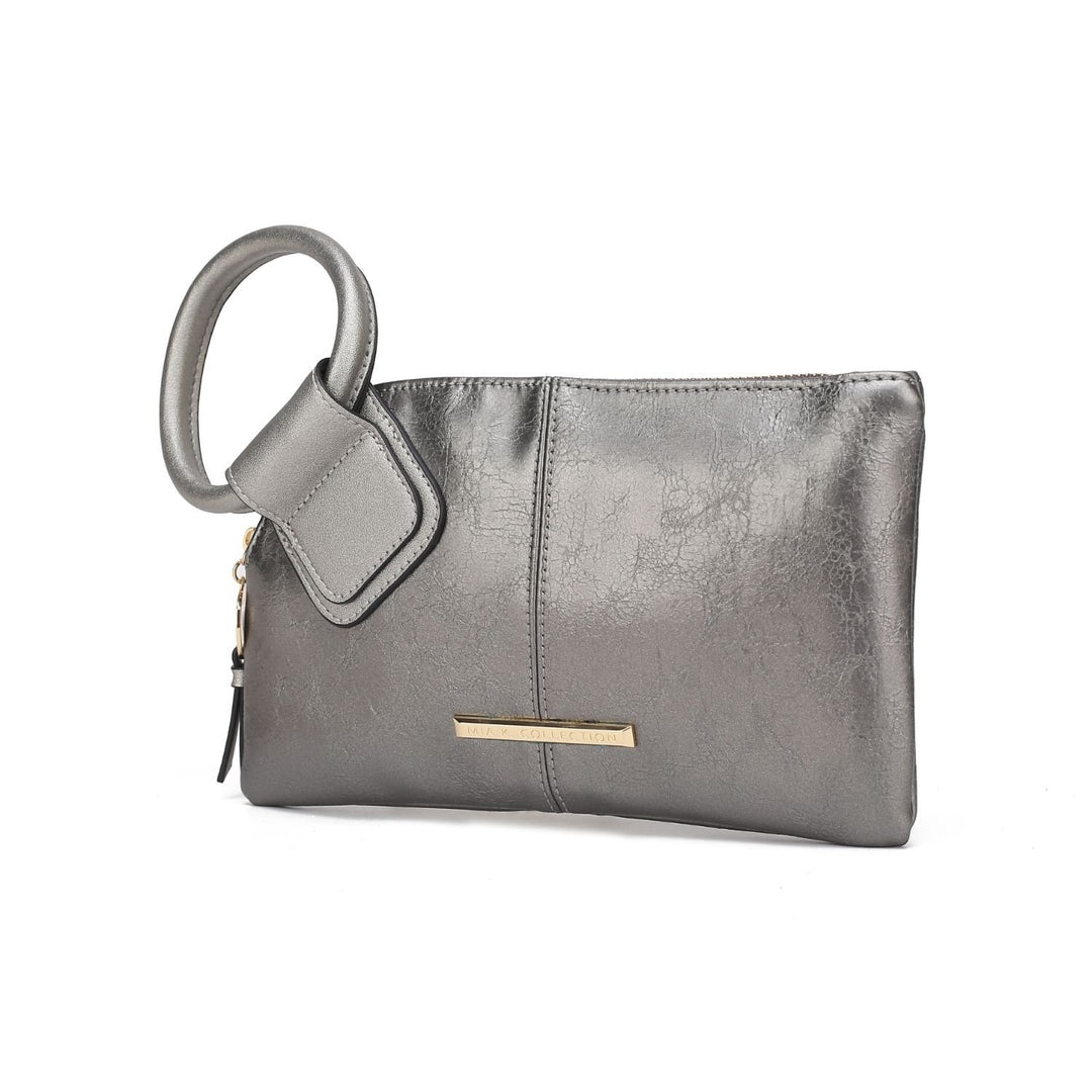 MKF Collection Simone Multi-Functional Clutch Wristlet Handbag by Mia K. Image 9