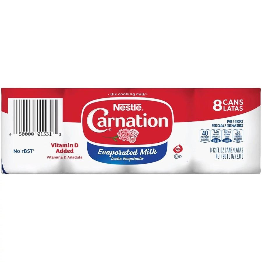 Carnation Evaporated Milk 12 Ounce (Pack of 8) Image 1