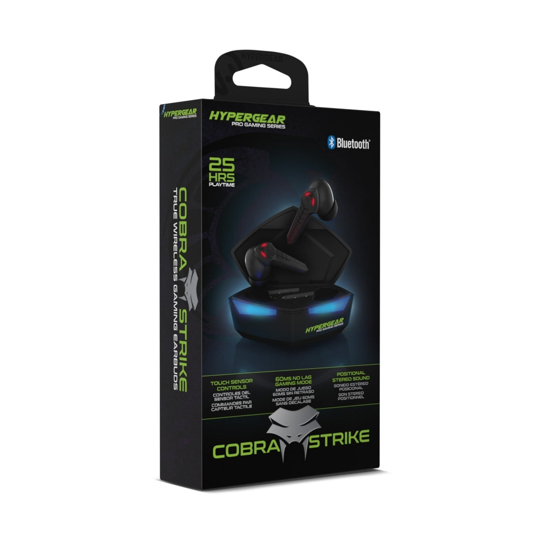 HyperGear CobraStrike True Wireless Gaming Earbuds with No Lag Audio (15524-HYP) Image 12