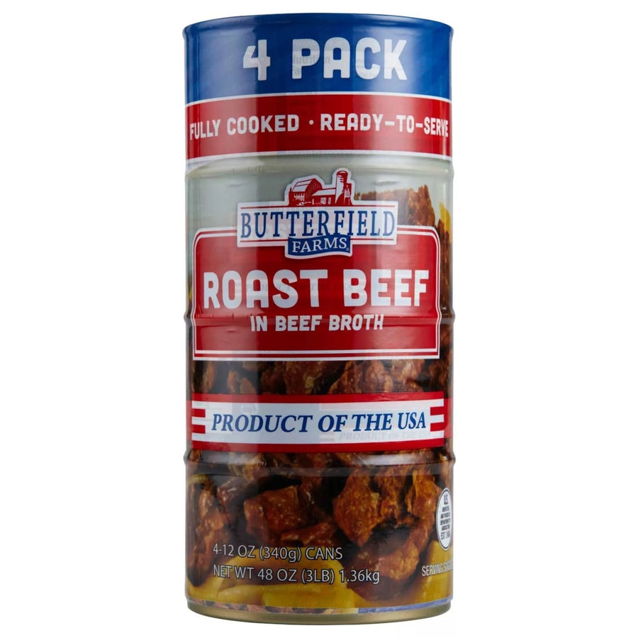 Butterfield Farms Roast Beef in Beef Broth, 12 Ounce (Pack of 4) Image 1