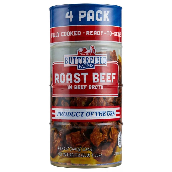 Butterfield Farms Roast Beef in Beef Broth 12 Ounce (Pack of 4) Image 1