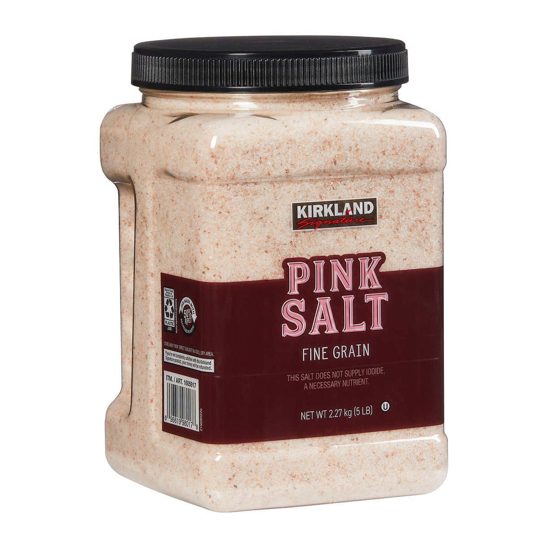 Kirkland Signature Pink Salt Fine Grain 5 Pounds Image 1