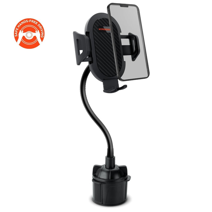 Hypergear Universal Cup Holder Flex Phone Mount w Rotatable Cradle (15510-HYP) Image 1