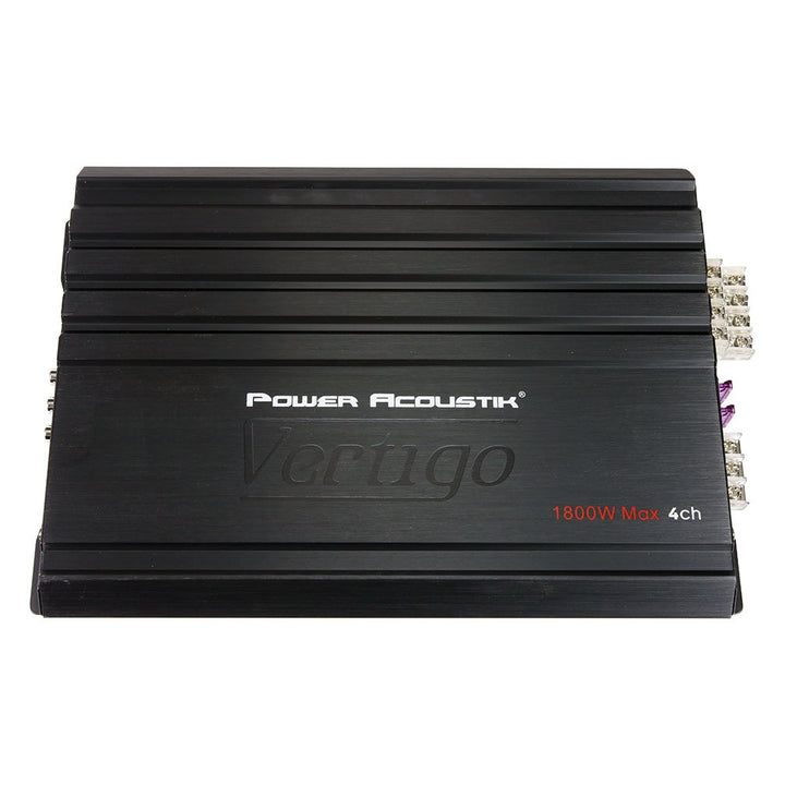 Power Acoustik VA4-1800D Vertigo Series 1,800-Watt Max 4-Channel Class D Amp Image 2