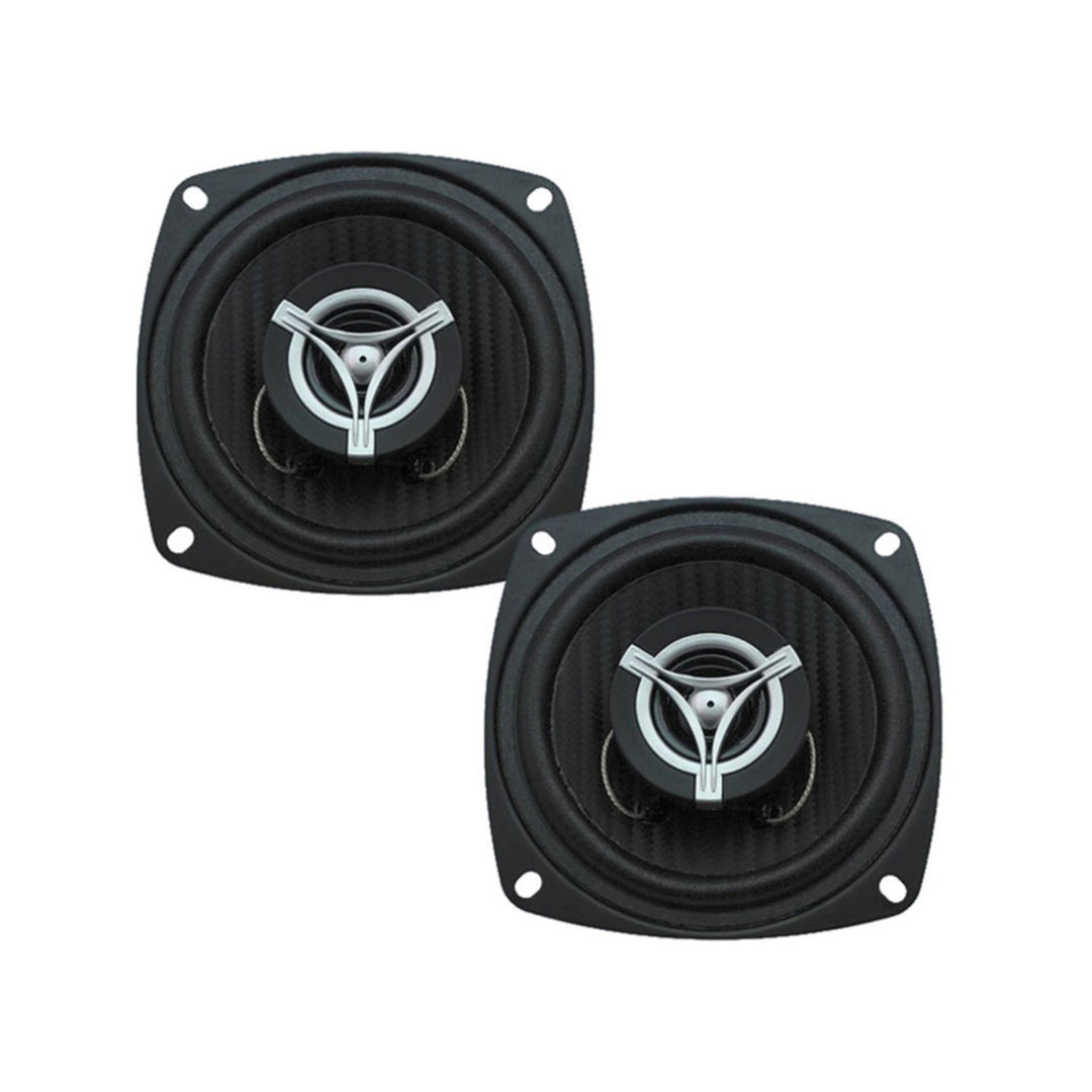 (Qyt 2)  EF-42 POWER ACOUSTIK 250 WATT 4" 2 WAY 4 OHM CAR AUDIO SPEAKERS SPEAKER PAIR Image 2