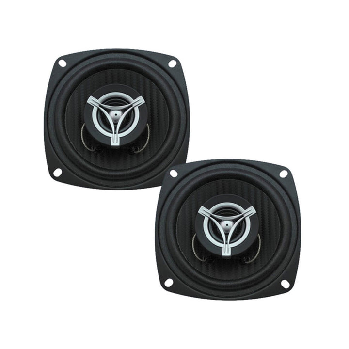 Power Acoustik EF-42 250W 4" 2-Way 4 Ohm Car Audio Speakers Speaker Pair Image 2