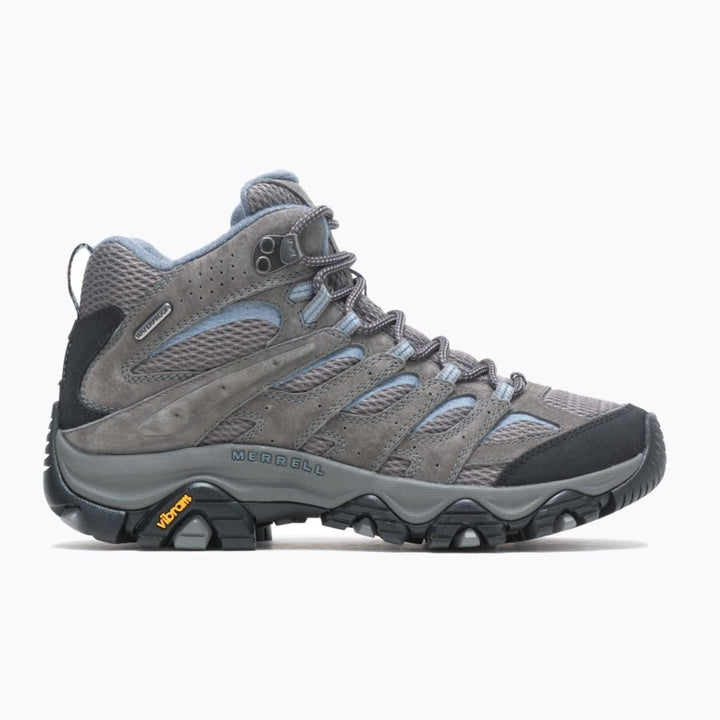 Merrell Womens Moab 3 Mid Waterproof Hiking Boot Granite - J500162  Granite Image 3