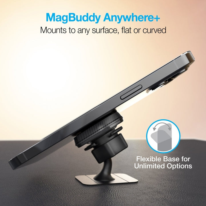 Naztech MagBuddy Elite AnywherePlus Mount w 360 Degree Swivel Rotation (15474-HYP) Image 3