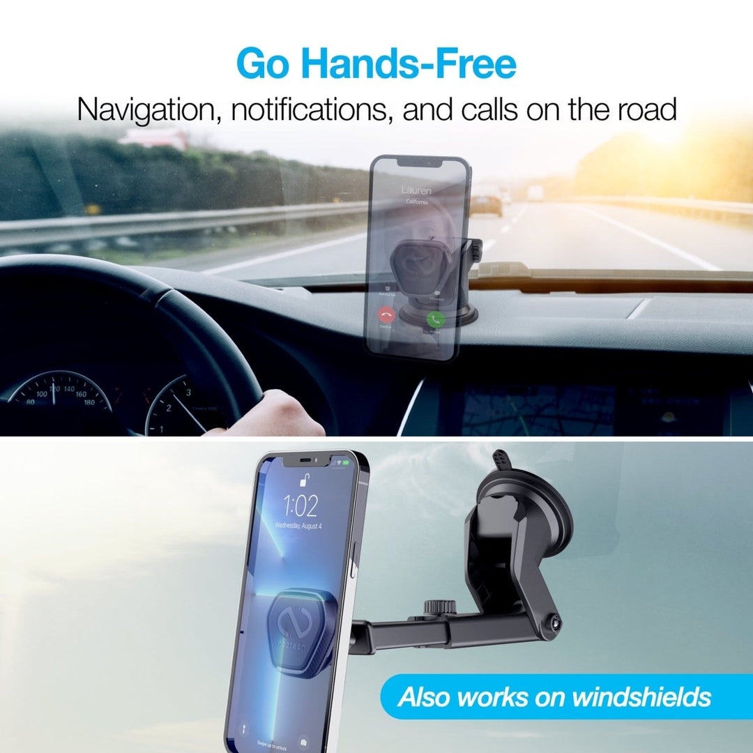 Naztech MagBuddy Elite Dash Mount for Hands-Free Use(15476-HYP) Image 4