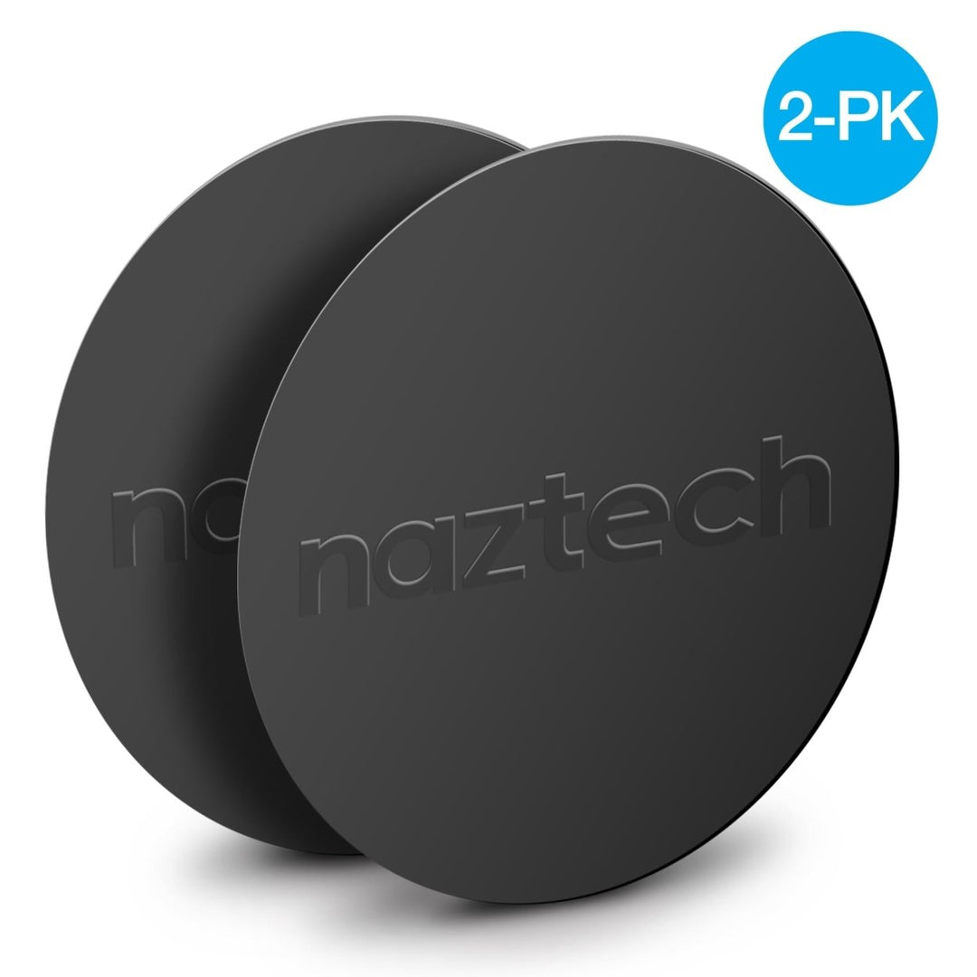 Naztech MagBuddy Universal Round Plates Compatible w Charge Devices (15482-HYP) Image 1