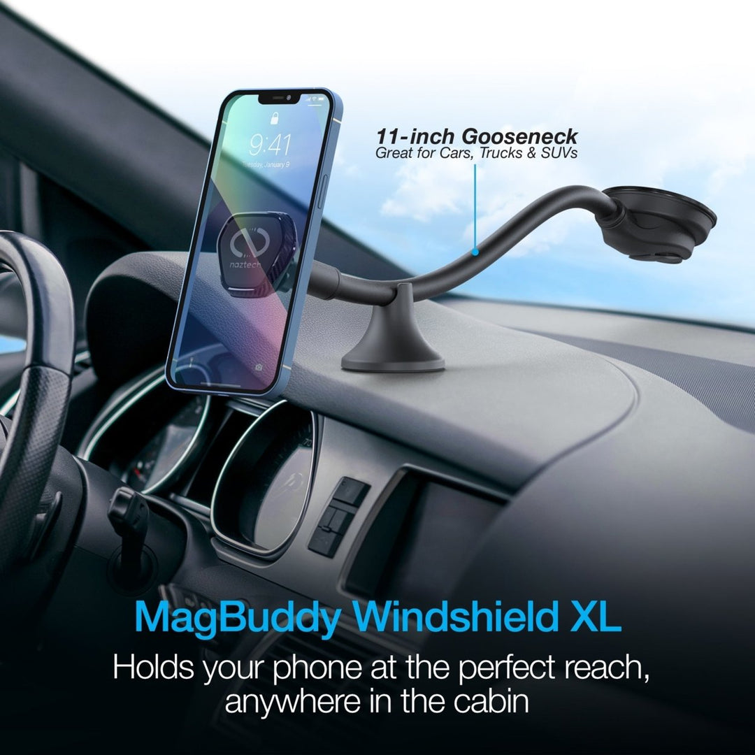 Naztech MagBuddy Elite Windshield XL Mount (15573-HYP) Image 3