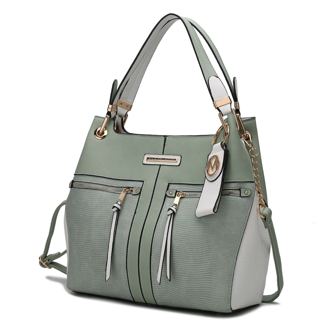 MKF Collection Maji Satchel Handbag by Mia k. Image 4