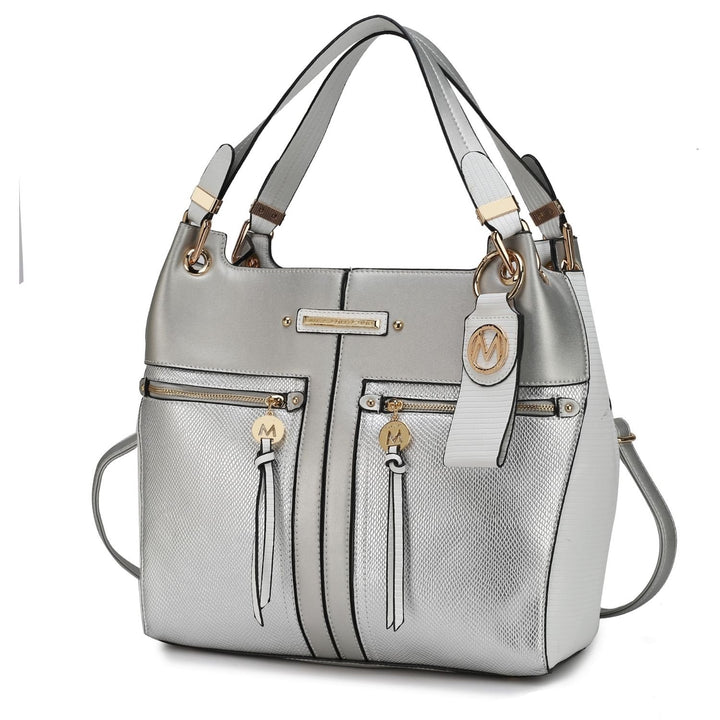 MKF Collection Maji Satchel Handbag by Mia k. Image 8