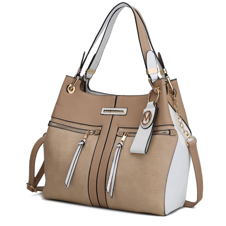 MKF Collection Maji Satchel Handbag by Mia k. Image 9