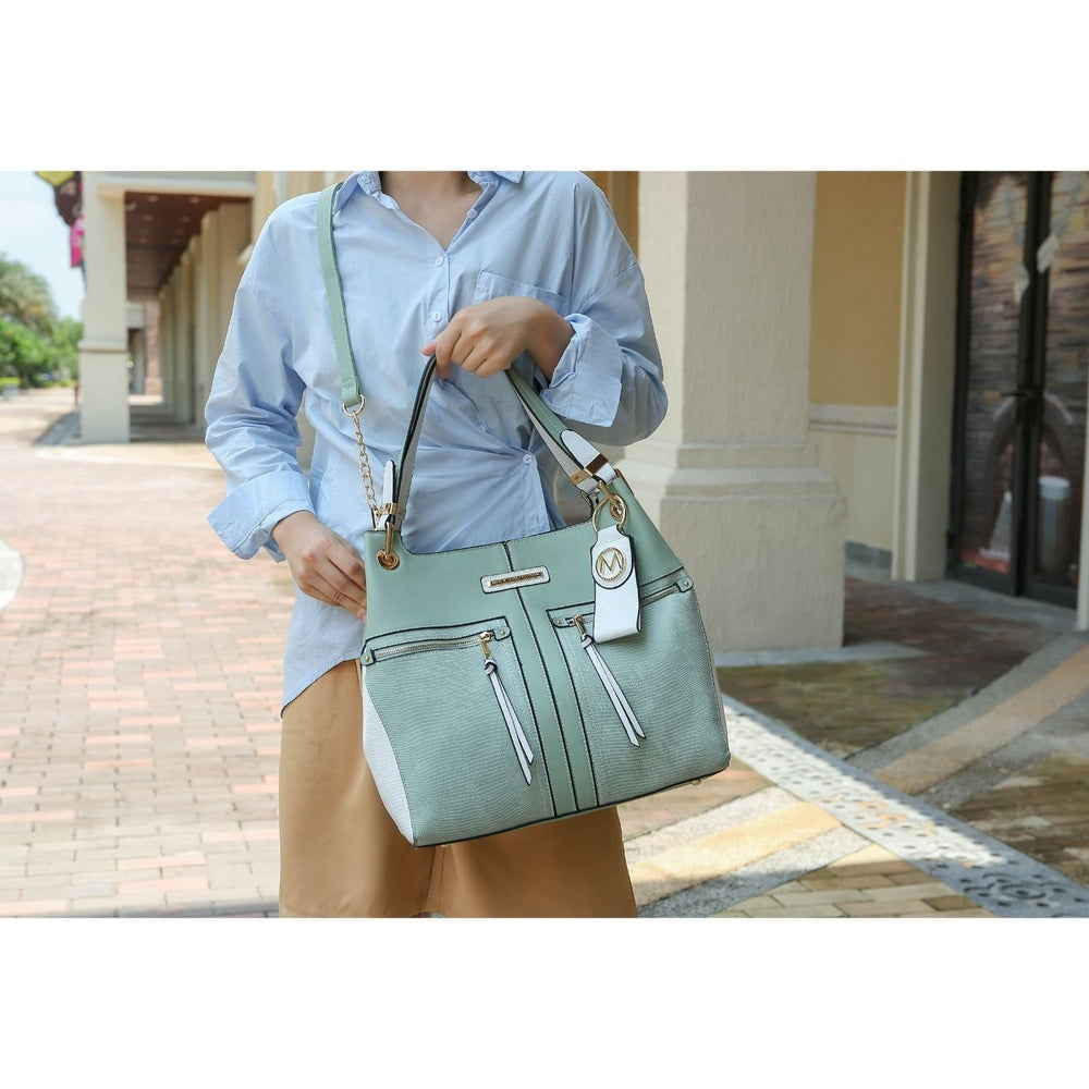 MKF Collection Maji Satchel Handbag by Mia k. Image 2