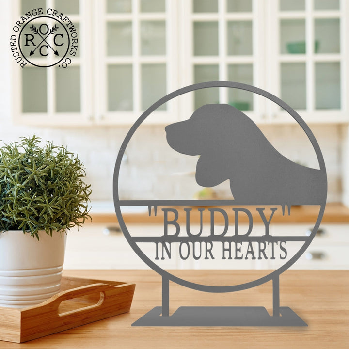 Pet Memorial Plaque - 2 Styles - Personalized Animal Pet Grave Markers Image 10