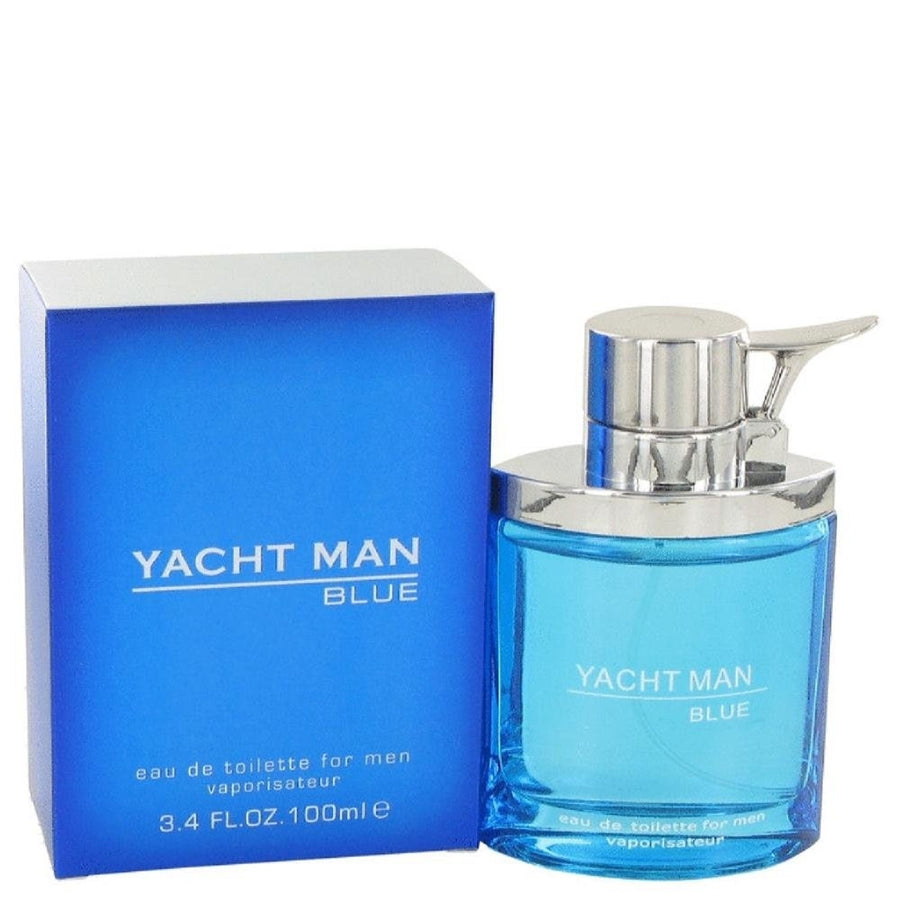 Yacht Man Blue Cologne 3.4 oz EDT Spray for Men Casual Wear Myurgia Image 1