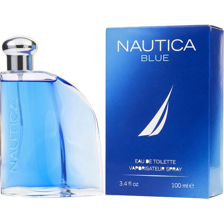 Nautica Blue EDT Spray for Men 3.4 Oz Fresh Fragrance Cologne Masculine Scent Image 1