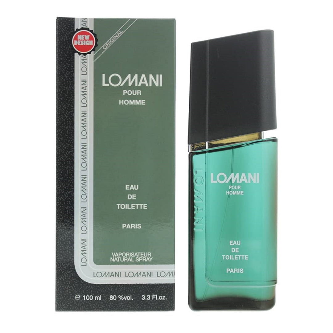 Lomani Eau De Toilette Spray 3.3 Fl Oz Mens Cologne Sharp Spicy Amber Scent Image 1