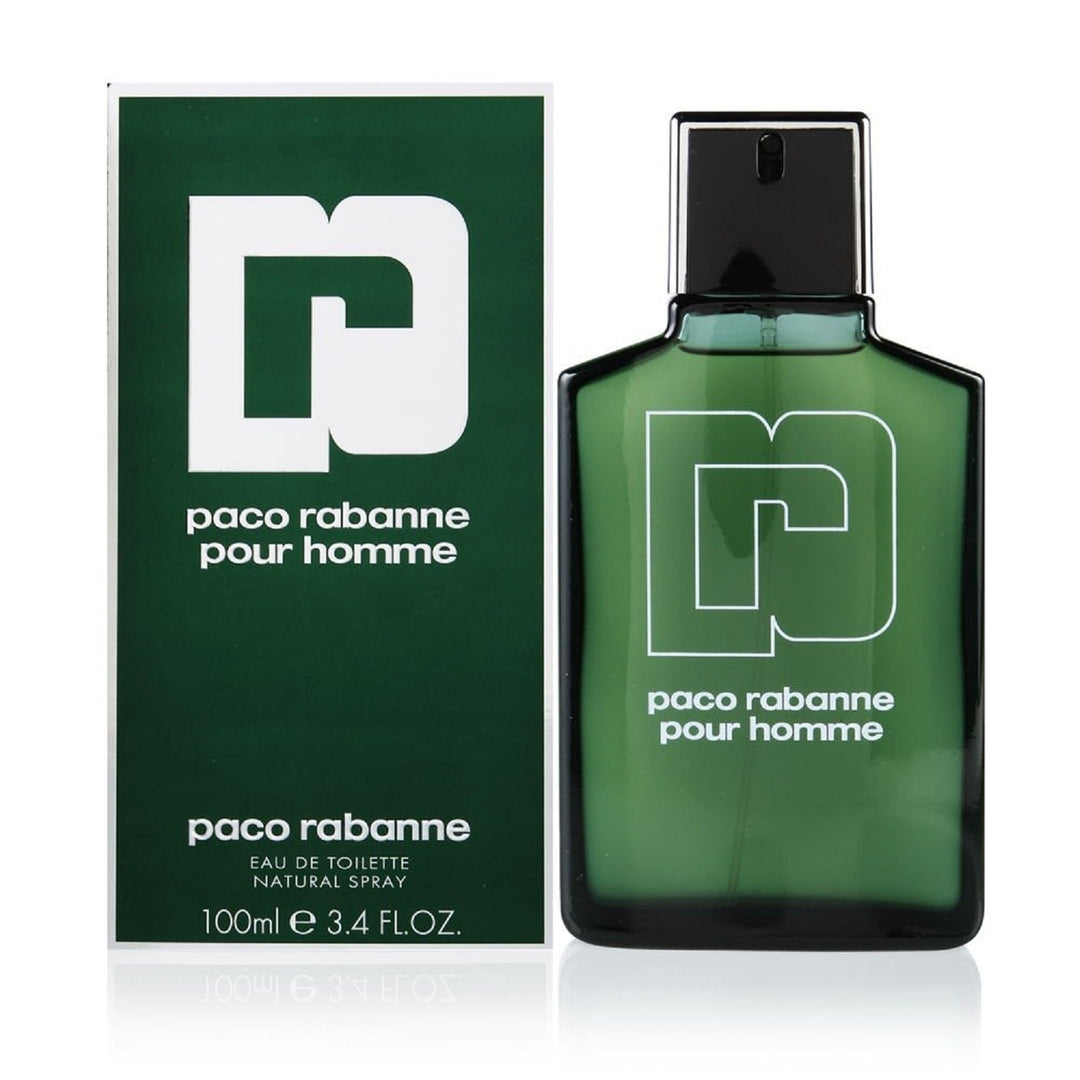 Paco Rabanne Pour Homme 3.4 Oz EDT Spray Spicy Lavender Fragrance for Men Image 1