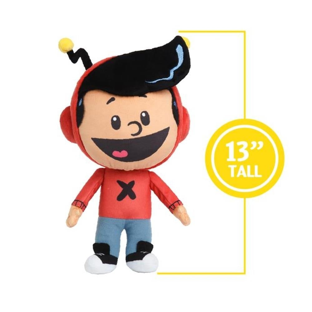 Xavier Riddle Plush Doll and The Secret Museum 12" PBS Kids Character Toy Mighty Mojo Image 4