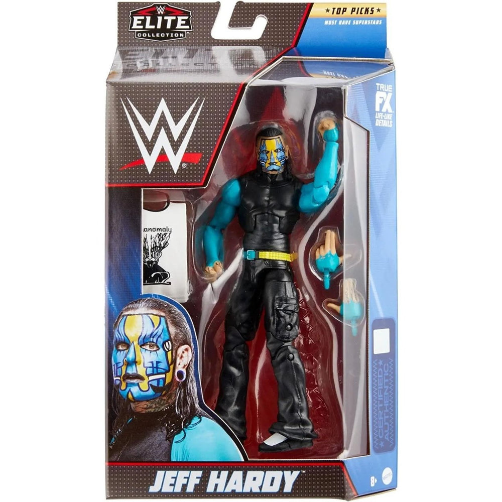 WWE Jeff Hardy Elite Collection Wrestler Engima Superstar Action Figure Mattel Image 2
