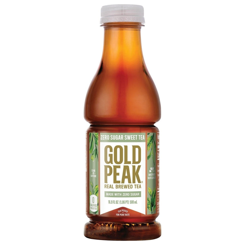 Gold Peak Tea Zero Sugar Sweet Tea 16.9 Fluid Ounce (Pack of 18) Image 2