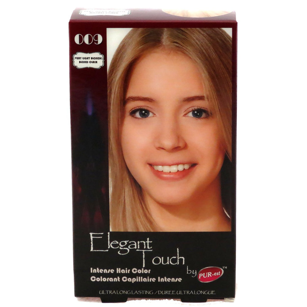 Hair Color Very Light Brown 009 Elegant Touch by PUR-est Image 2
