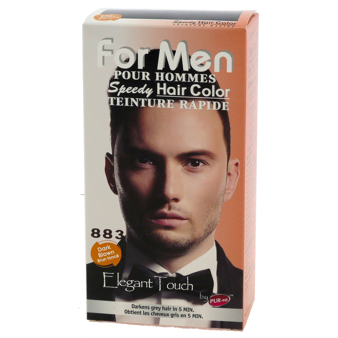 Hair Color for Men Dark Brown 883Elegant Touch Speedy by PUR-est Image 2