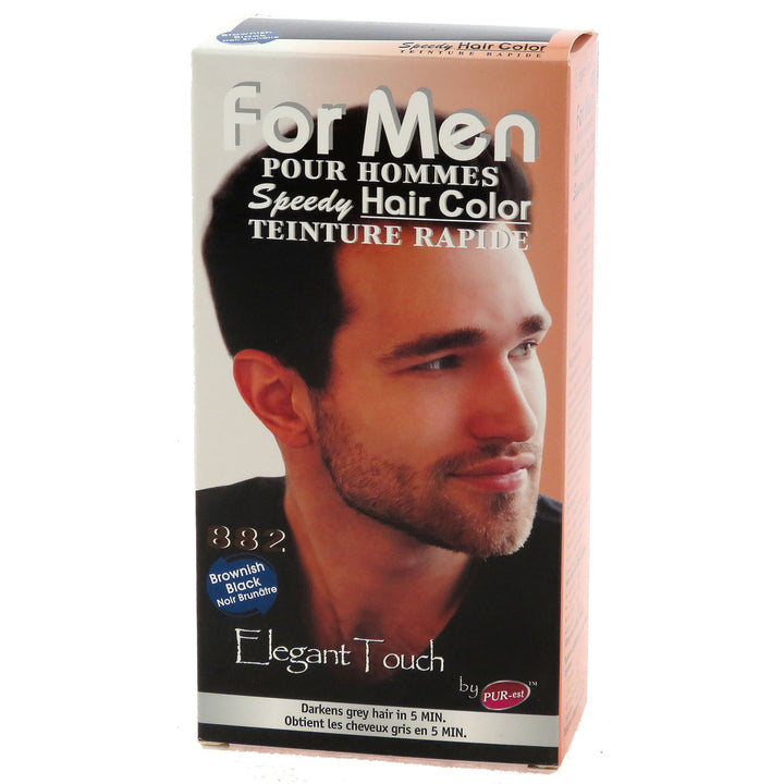 Hair Color for Men Brownish Black 882 Elegant Touch Speedy by PUR-est Image 2