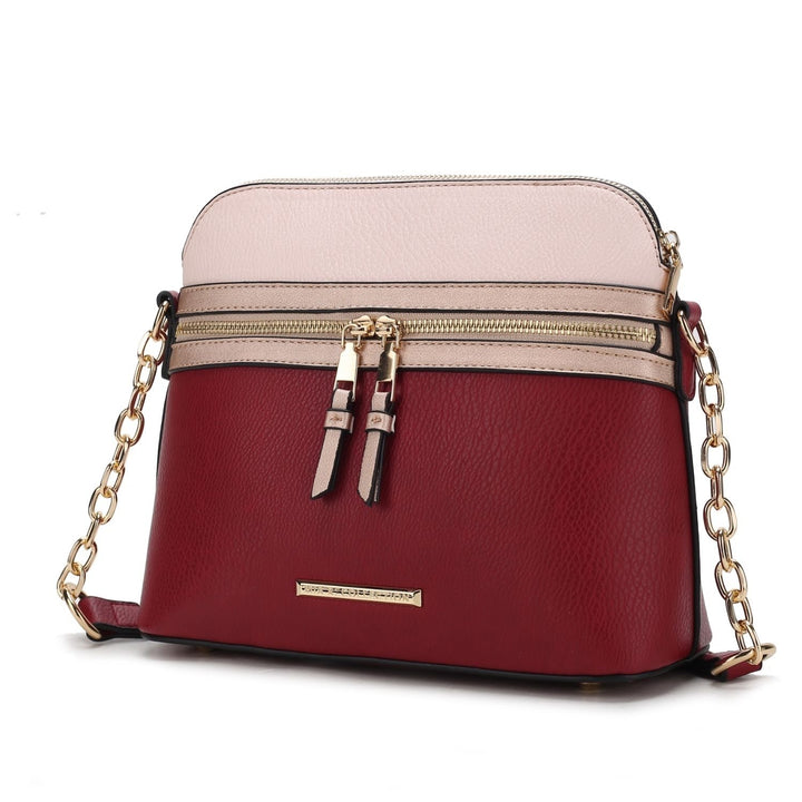 MKF Collection Multi-Functional Shoulder Bag Karelyn Crossbody Bag Handbag Purse by Mia K. Image 3