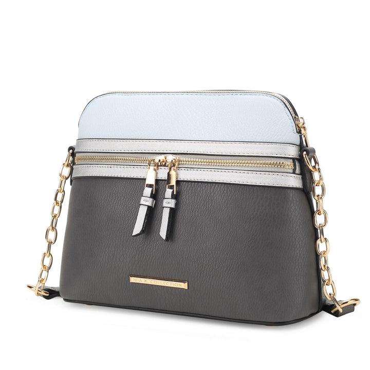 MKF Collection Multi-Functional Shoulder Bag Karelyn Crossbody Bag Handbag Purse by Mia K. Image 4