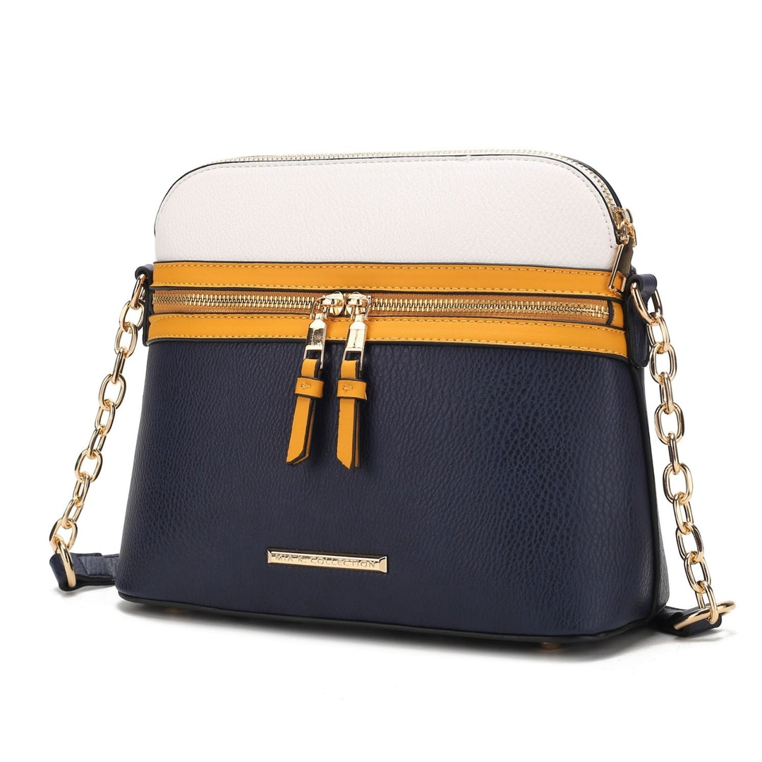 MKF Collection Multi-Functional Shoulder Bag Karelyn Crossbody Bag Handbag Purse by Mia K. Image 9