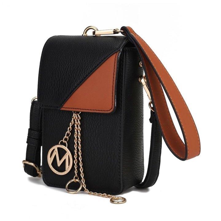 MKF Collection Hannah Crossbody Bag Multi-Functional Shoulder Bag and Wristlet Purse by Mia K. Image 4