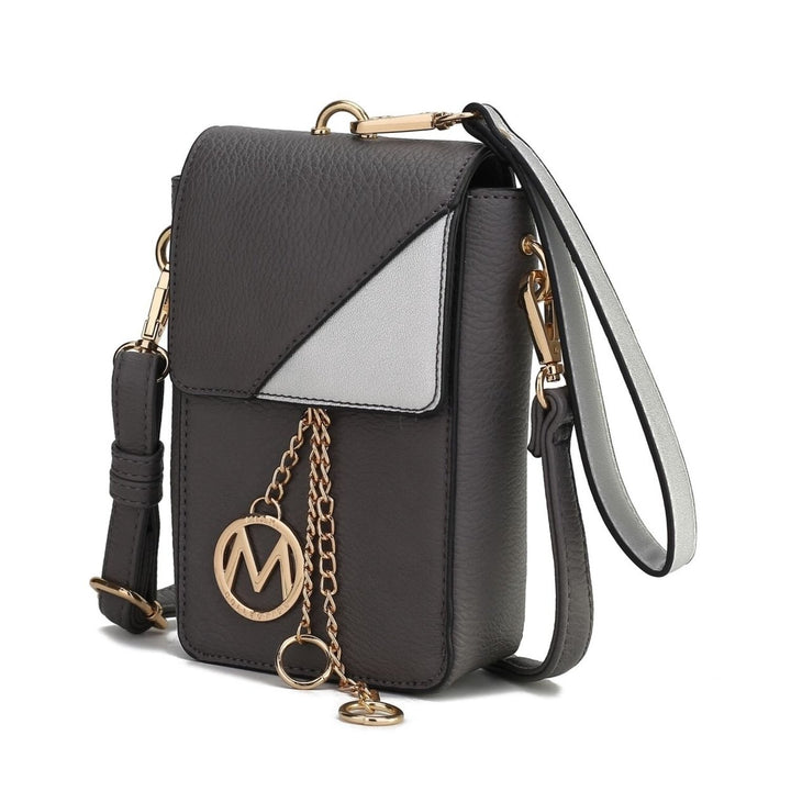 MKF Collection Hannah Crossbody Bag Multi-Functional Shoulder Bag and Wristlet Purse by Mia K. Image 1