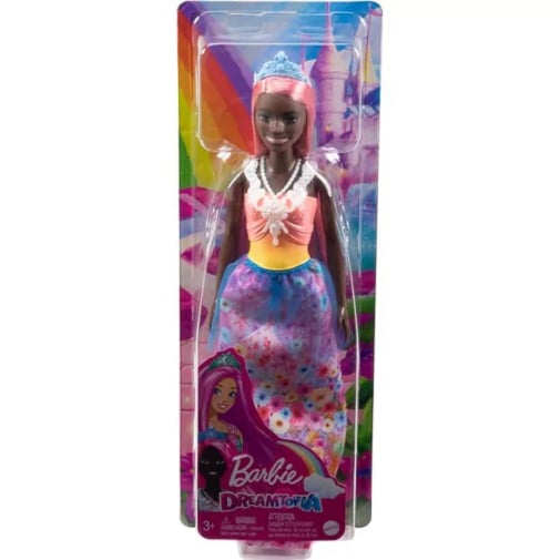 Barbie Dreamtopia Princess Doll with Light-Pink Hair Image 3