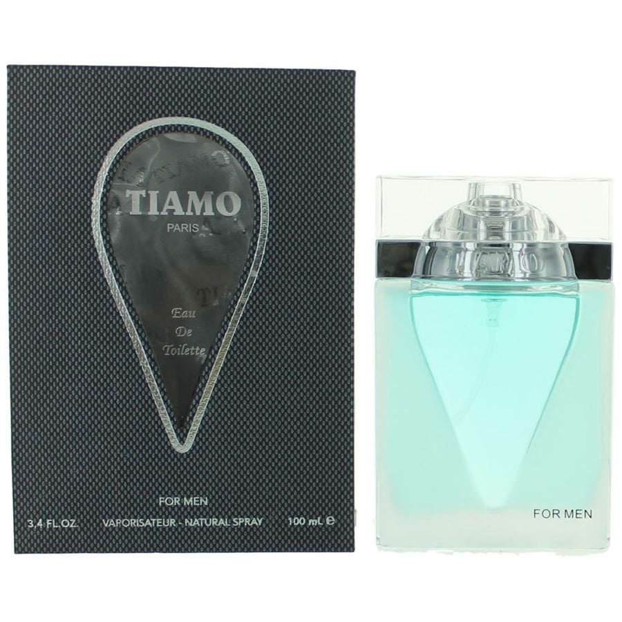 Tiamo Paris EDT Mens Fragrance 3.5 FL OZ Citrus Aromatic Eau de Toilette Image 1