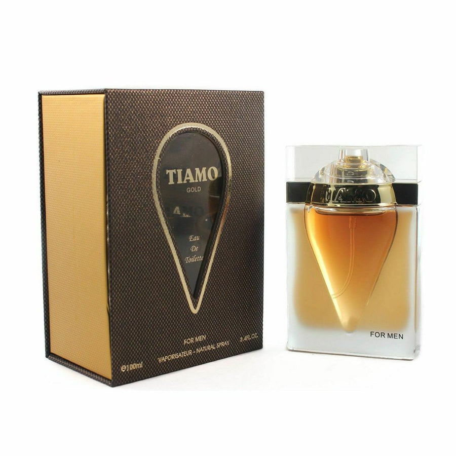 Tiamo Gold EDT Men Fragrance 3.5 FL OZ Fresh Scent Eau de Toilette Spray Image 1