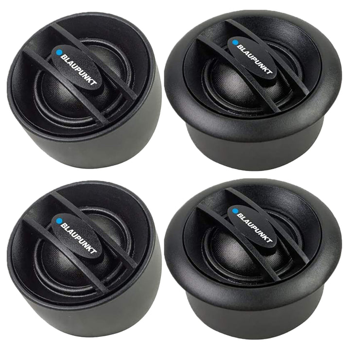 (Pack of 2) Blaupunkt TW1B 1" Silk Dome Neo Magnet Tweeter - Black (Pair) Image 1