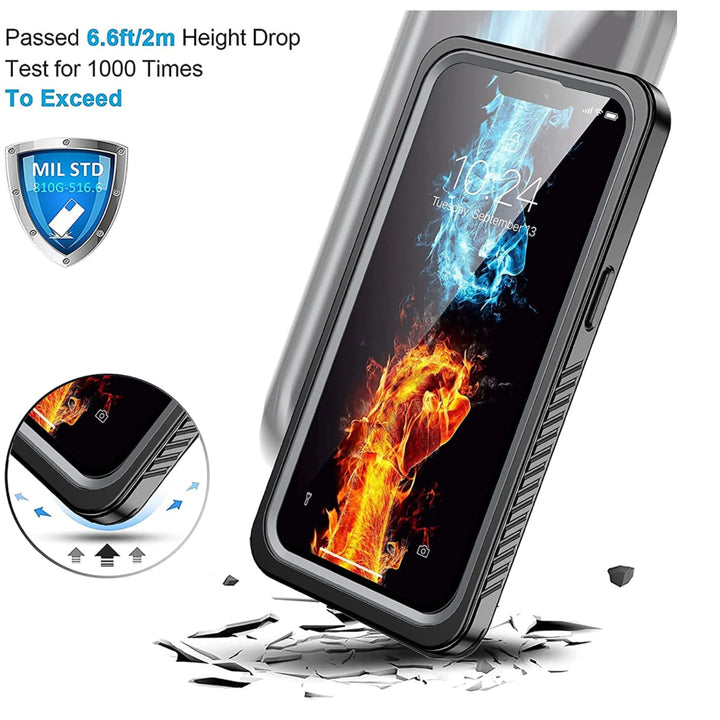 ARMOR iPhone 12 Military Grade Waterproof and Shockproof Case Image 2