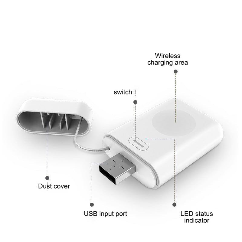 Apple Watch Portable Magnetic Wireless Travel Charger Image 6